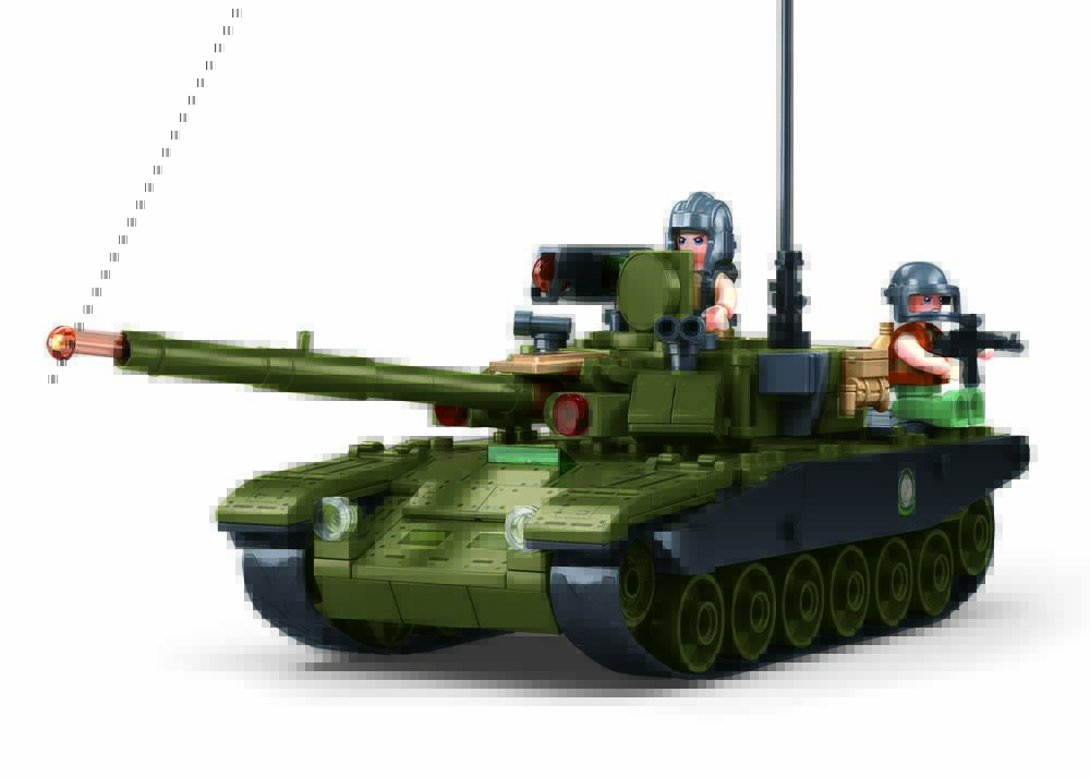 Stavebnice Sluban Army Bitevní tank IFR T90AS M38-B1257