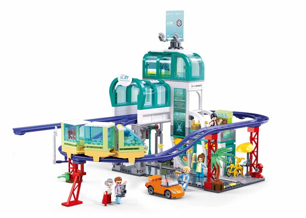 Stavebnice Sluban Metropolis Hlavní nádraží M38-B1263