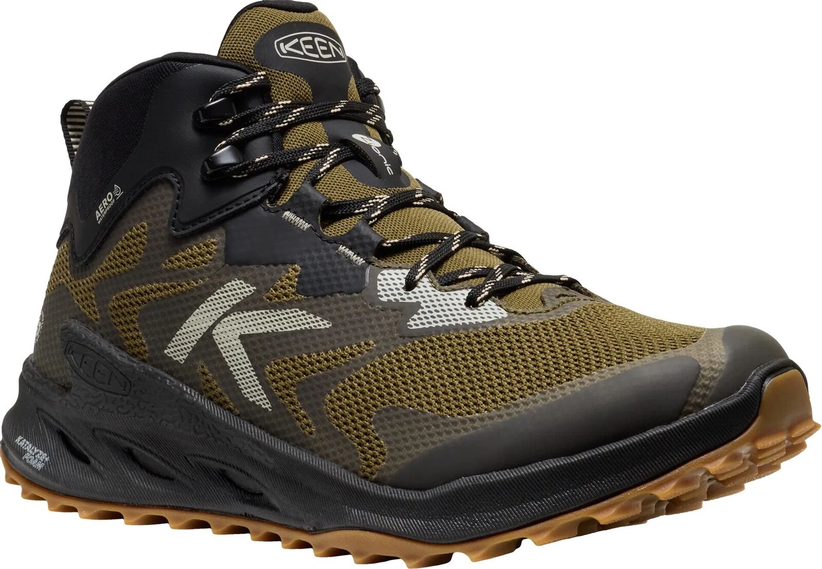 Keen ZIONIC NXT MID WP MEN dark olive/black Velikost: 42 195208821479