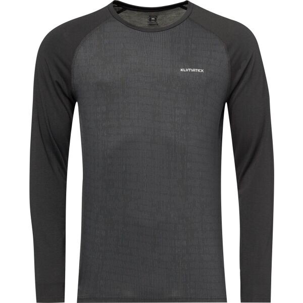 Klimatex LASCAR Pánské funkční tričko, černá, velikost