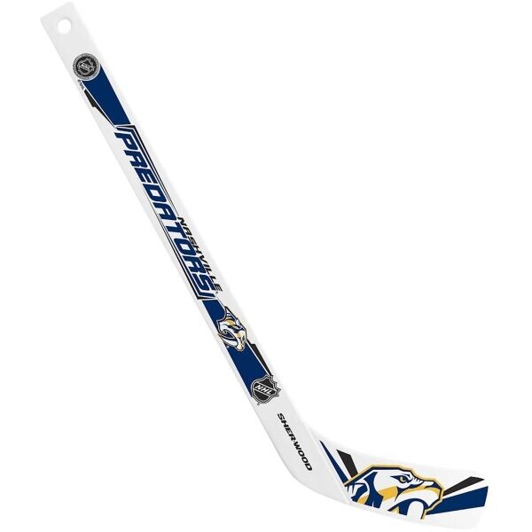 INGLASCO NASHVILLE PREDATORS NHL Hokejová minihůlka, bílá, velikost
