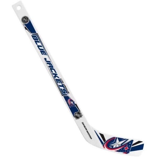 INGLASCO COLUMBUS BLUE JACKETS NHL Hokejová minihokejka, bílá, velikost