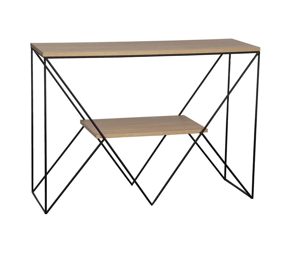 Eglo Eglo 424016 - Odkládací stolek OTAWARA 77x106 cm hnědá/černá