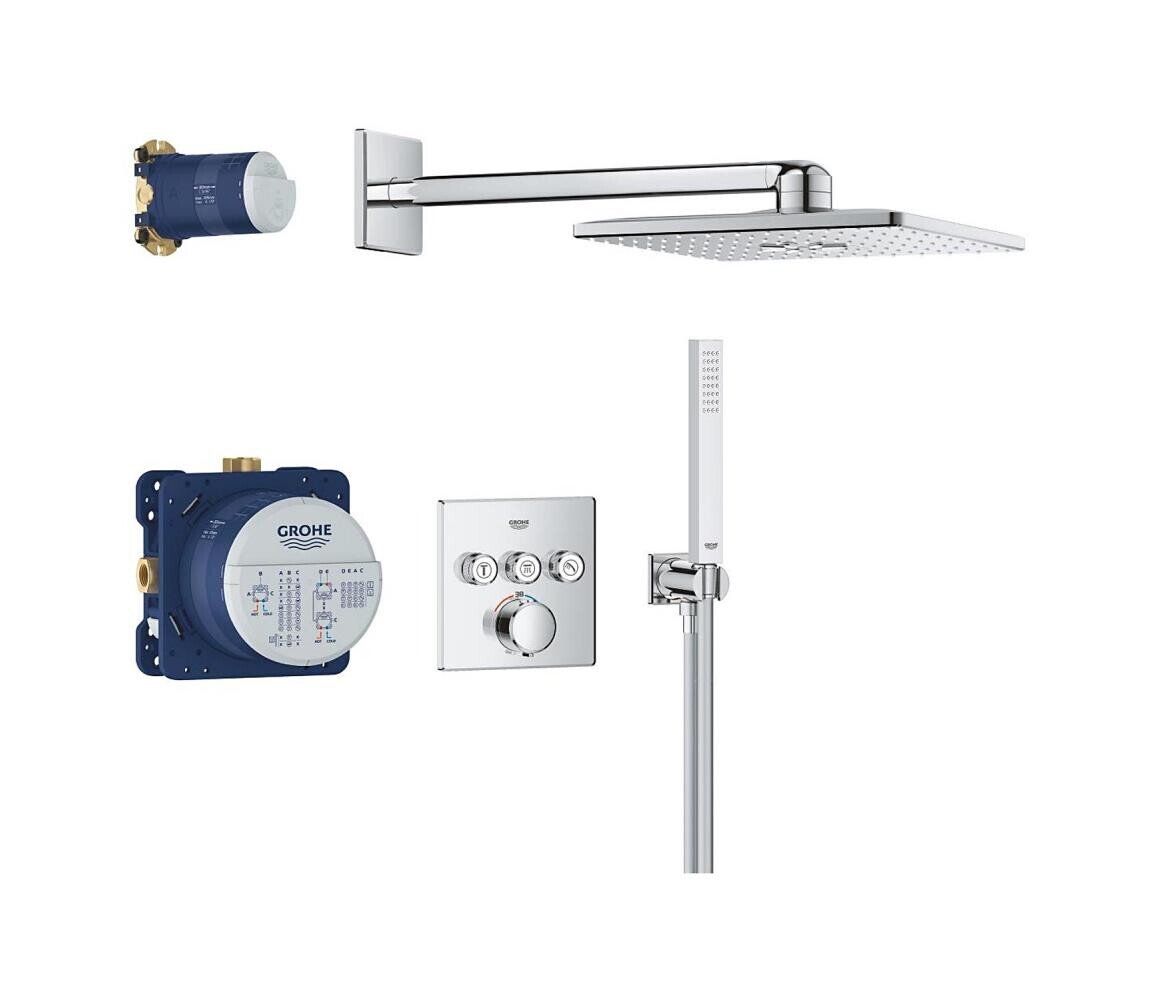GROHE GROHE 34875000 - Sprchový systém PRECISION SMARTCONTROL 310 mm lesklý chrom