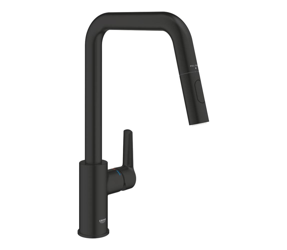 GROHE GROHE 306312430 - Dřezová baterie QUICKFIX START 362 mm černá