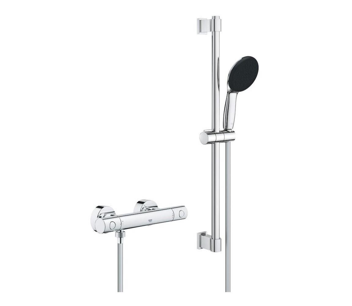 GROHE GROHE 34856000 - Termostatická sprchová baterie PRECISION GET 600 mm chrom