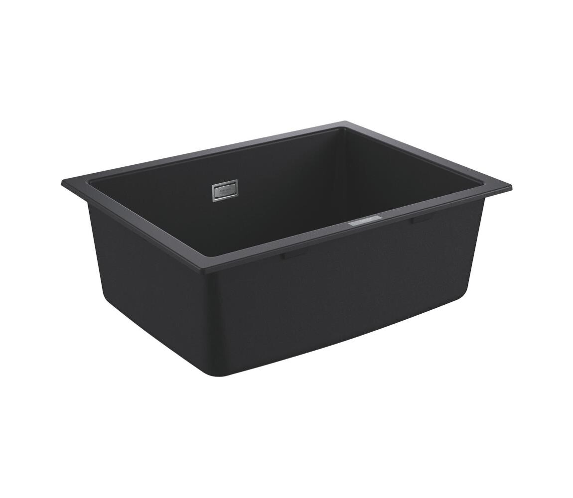 GROHE GROHE 31655AP0 - Dřez K700U 610 × 460 mm černý kámen/černá