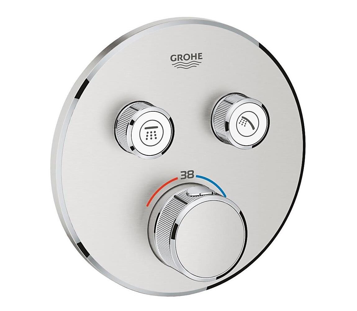 GROHE GROHE 29119DC0 - Termostatická baterie GROHTHERM SMARTCONTROL nerez