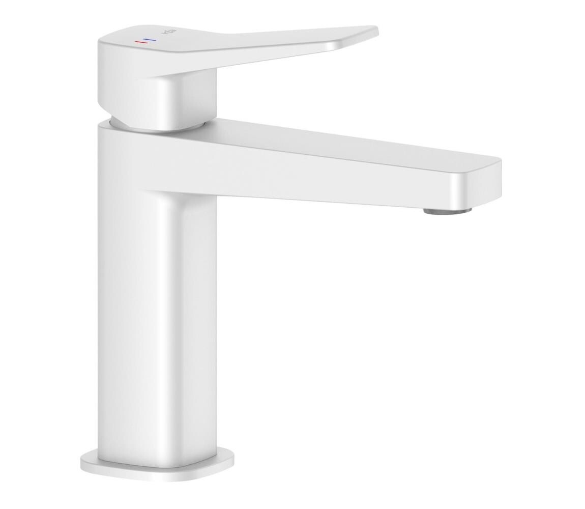 KFA Armatura KFA Armatura 4522-815-44 - Umyvadlová baterie + výpusť MALAGA 15,9 cm bílá