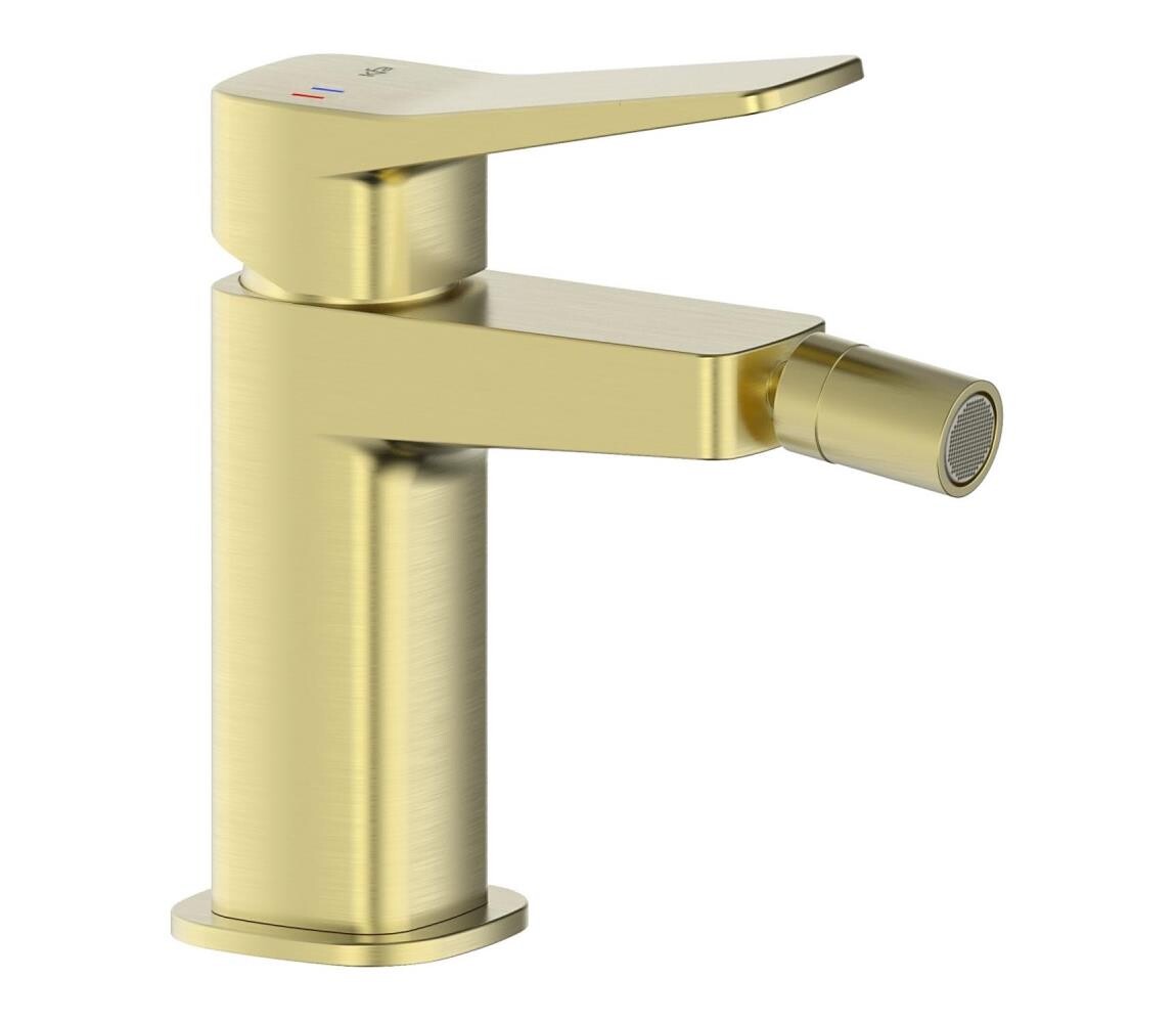 KFA Armatura KFA Armatura 4527-015-31 - Bidetová baterie + výpusť MALAGA kartáčovaná zlatá