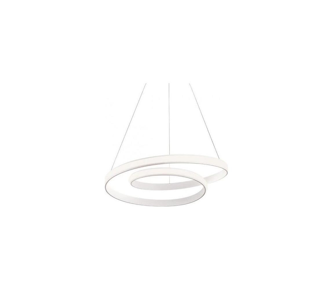 Redo Redo 01-1888 - LED Stm lustr na lanku TORSION LED/29W/230V 4000K pr. 55 cm bílá