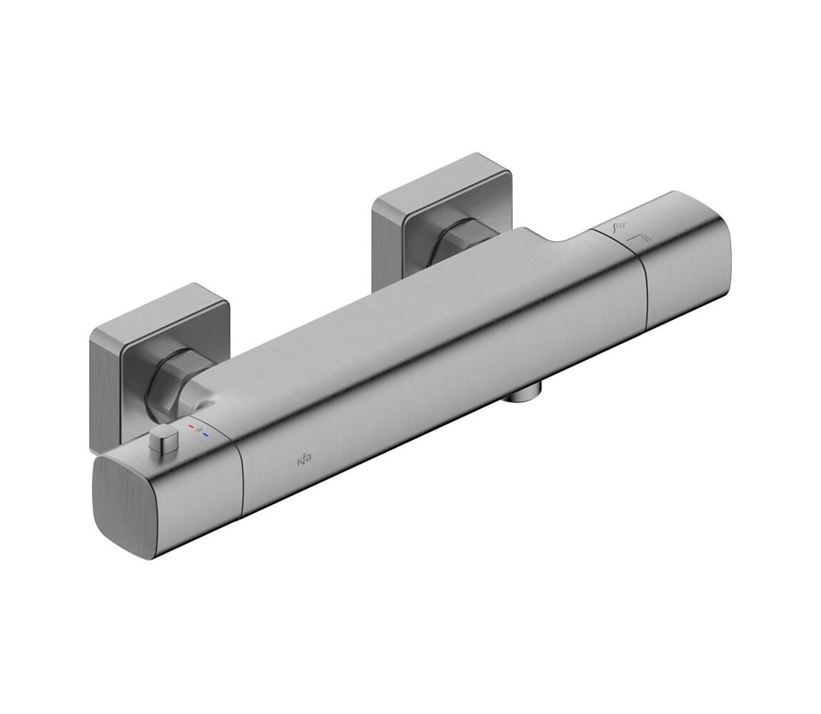 KFA Armatura KFA Armatura 5756-010-61 - Termostatická sprchová baterie MALAGA metalicky šedá