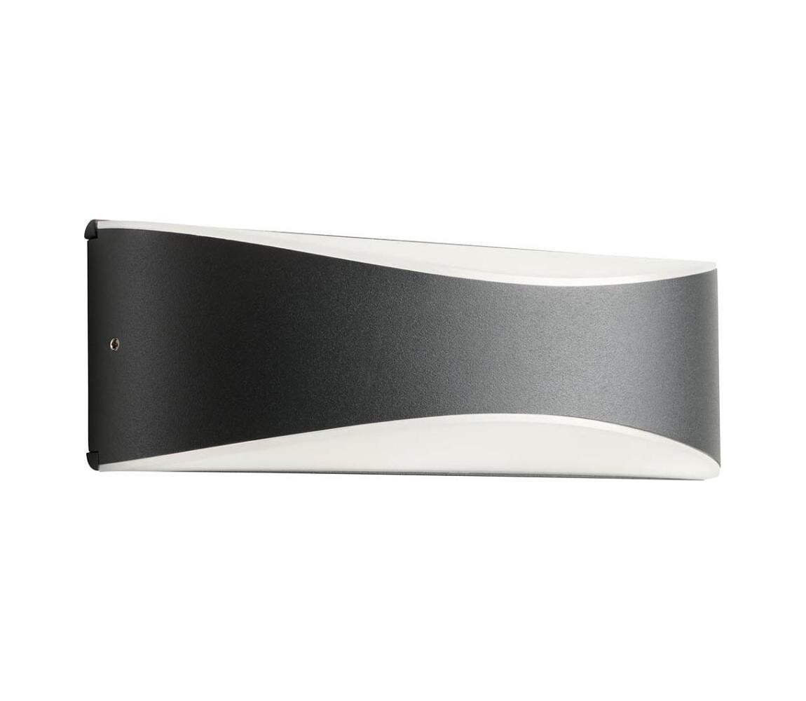 Redo Redo 90126 - LED Venkovní nástěnné svítidlo AXEL LED/7W/230V 3000K IP65 antracit