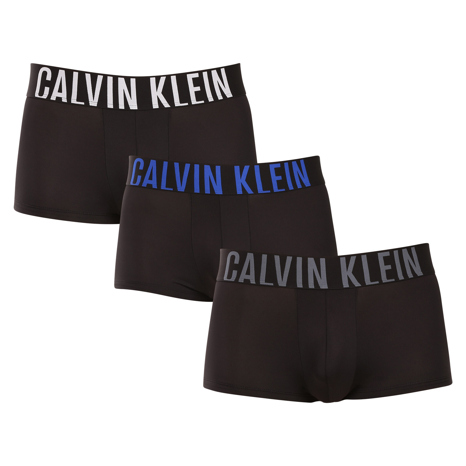 3PACK pánské boxerky Calvin Klein černé (NB3611A-ZDH) M, trenky / trenýrky