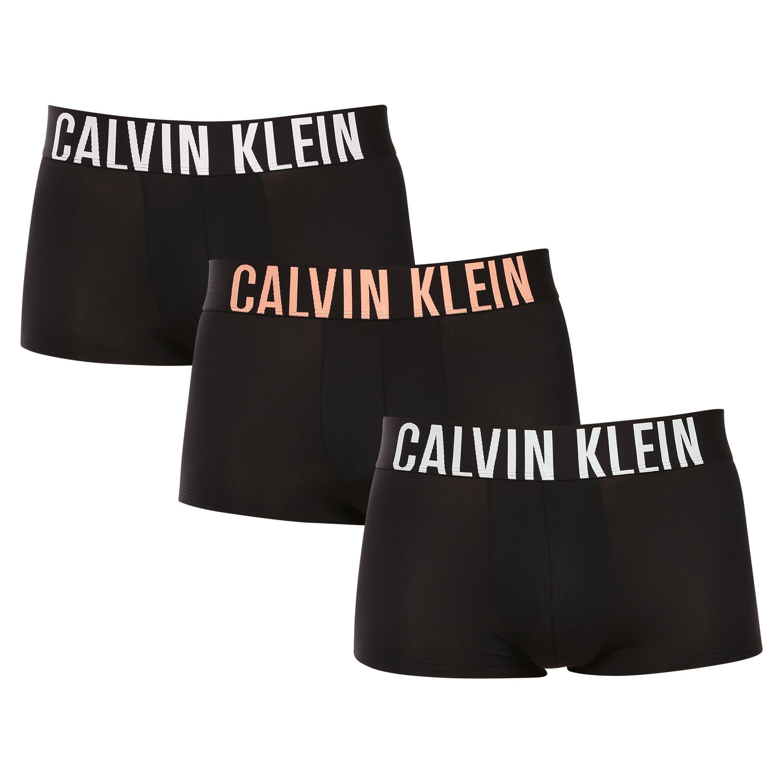 3PACK pánské boxerky Calvin Klein černé (NB3611A-VVN) S, trenky / trenýrky