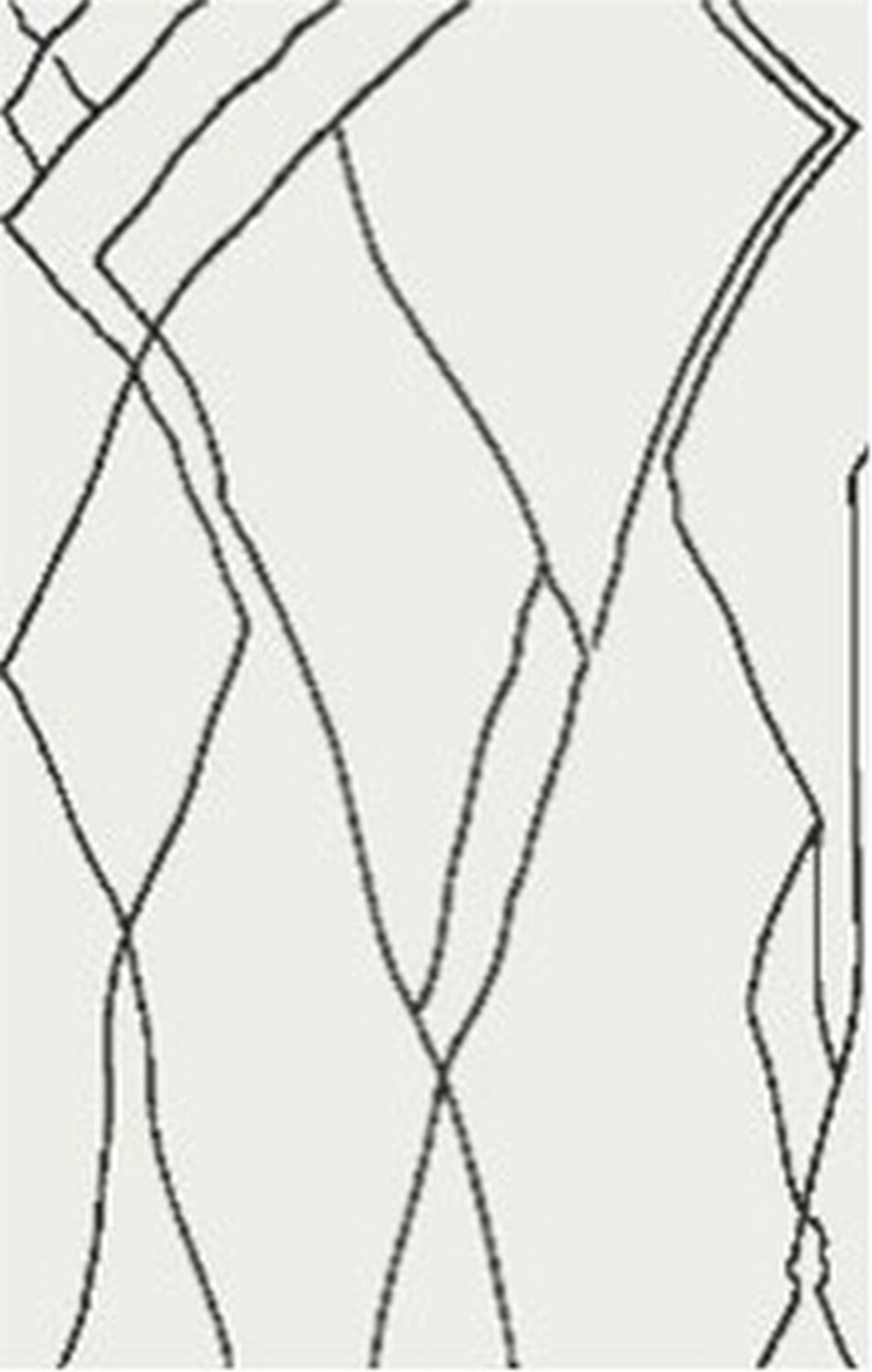 Kusový koberec Moroccan Magic weiß kruh, 140x140, černobílá, ložnice, My Flair