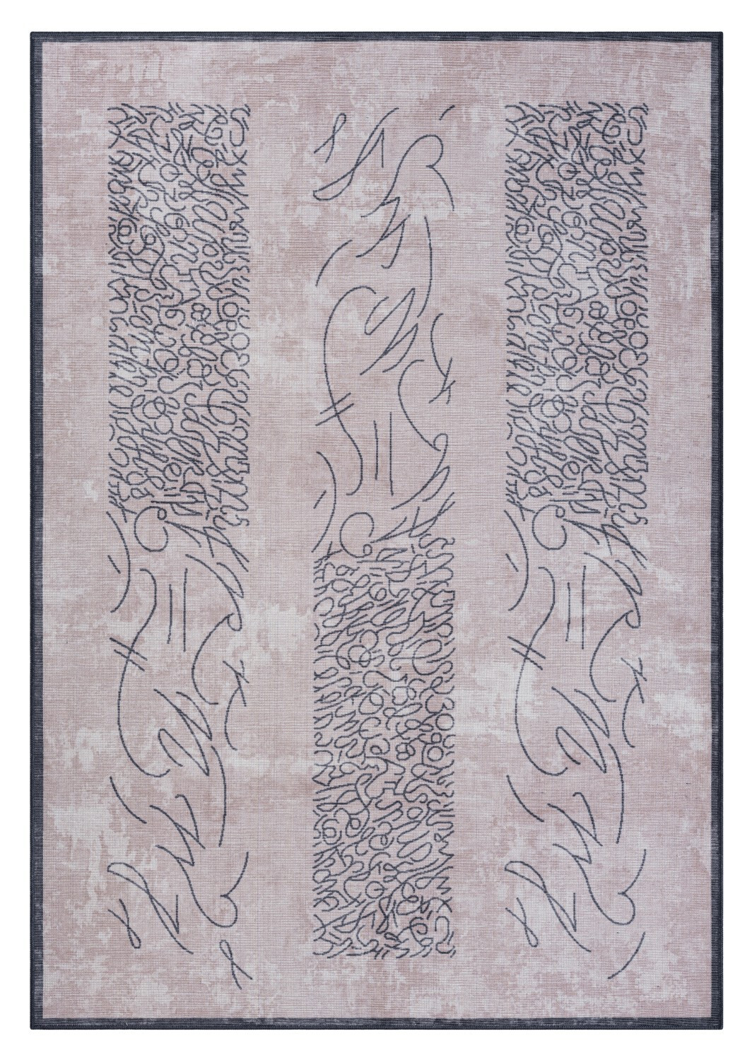 Kusový koberec Lena II CA30025 grau, 230x160, šedá, chodba / předsíň, My Flair