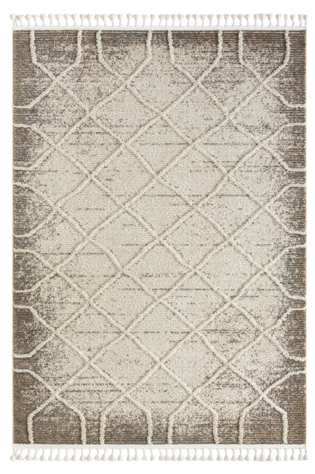 Kusový koberec Enya 1 hellbeige, 230x160, béžová, chodba / předsíň, My Flair