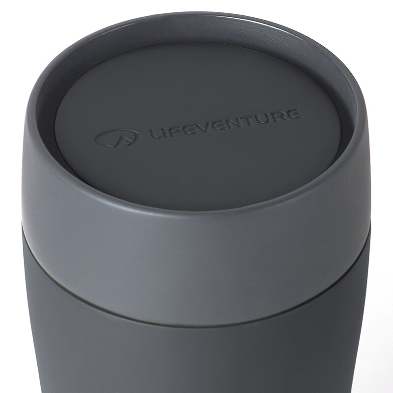 Termohrnek LifeVenture One Touch Thermal Mug 350 ml Barva: černá