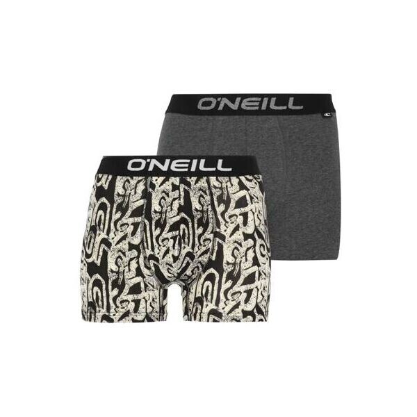 O'Neill GRAFITTI ART 2PACK Pánské boxerky, béžová, velikost