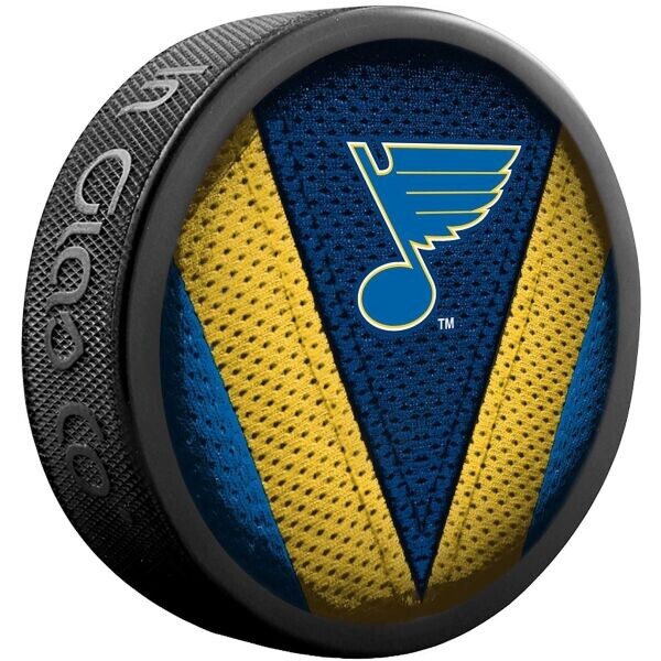 INGLASCO ST. LOUIS BLUES STITCH BLISTER Fanouškovský hokejový puk, černá, velikost