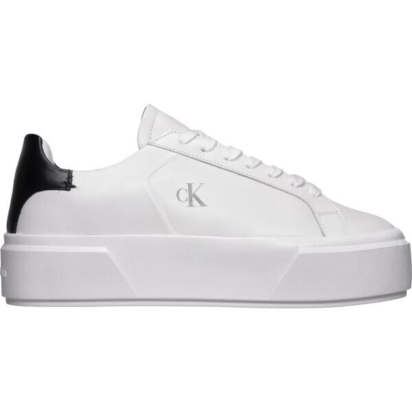 Calvin Klein FLATFORM LACE UP Dámské tenisky, bílá, velikost