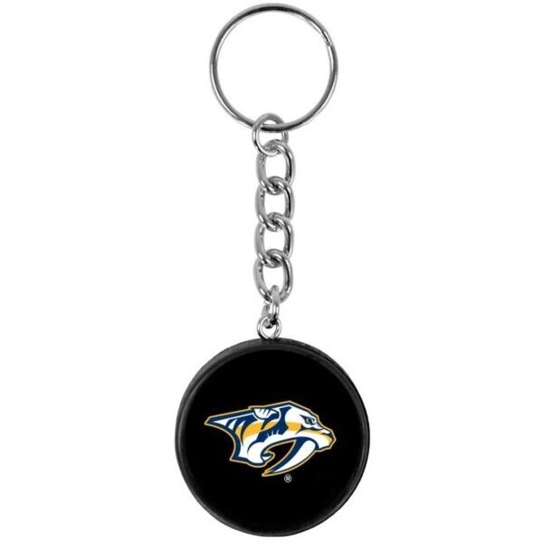 INGLASCO NASHVILLE PREDATORS MINIPUK Přívěsek na klíče, černá, velikost