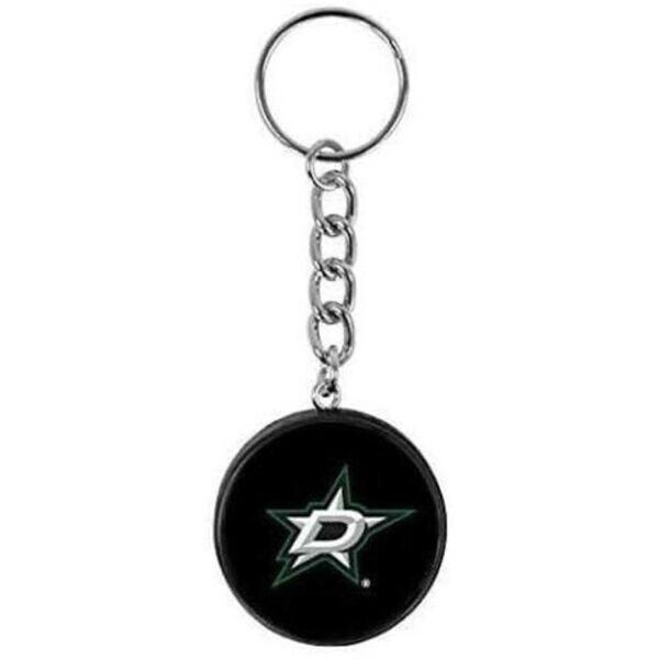 INGLASCO DALLAS STARS MINIPUK Přívěšek na klíče, černá, velikost