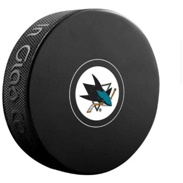 INGLASCO NHL AUTOGRAPH BLISTER Fanouškovský hokejový puk, černá, velikost