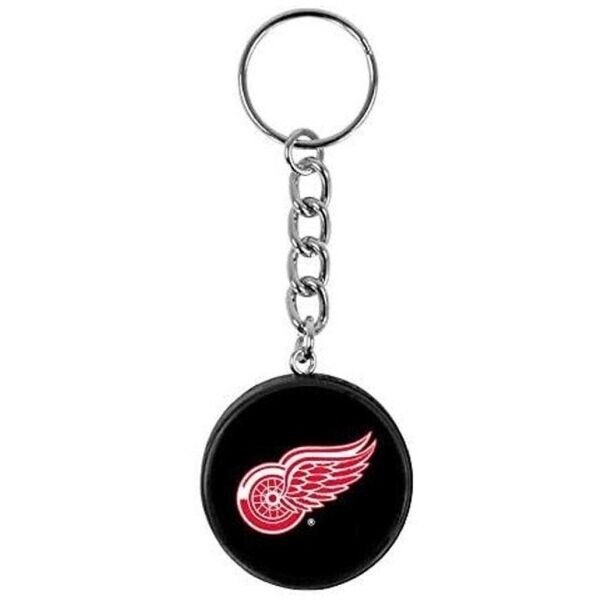 INGLASCO DETROIT RED WINGS Přívěsek na klíče, černá, velikost