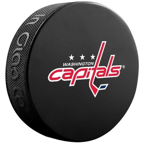 INGLASCO WASHINGTON CAPITALS PUK Hokejový puk, černá, velikost
