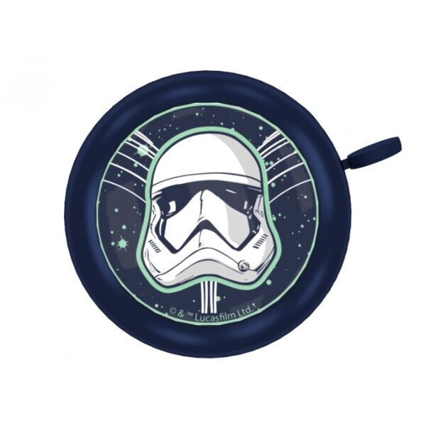 Disney STAR WARS STORMTROOPER Dětský zvonek na kolo, tmavě modrá, velikost