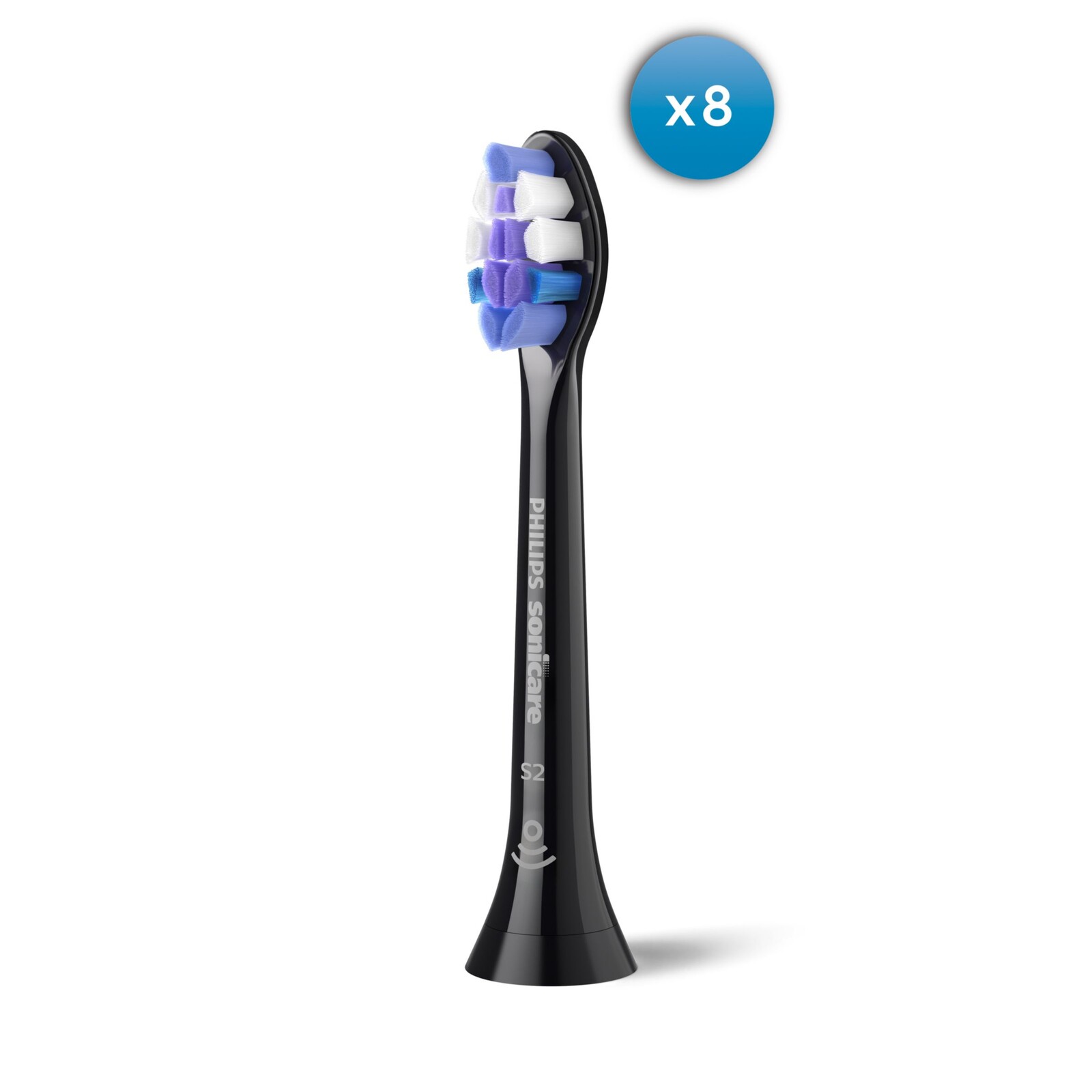 Sonicare Philips Sensitive - Balení 8 ks Hlavic Kartáčku - HX6058/88