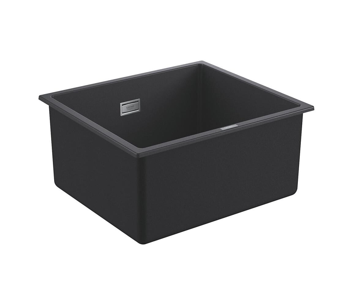 GROHE GROHE 31653AP0 - Dřez K700U 457 × 406 mm kámen/černá