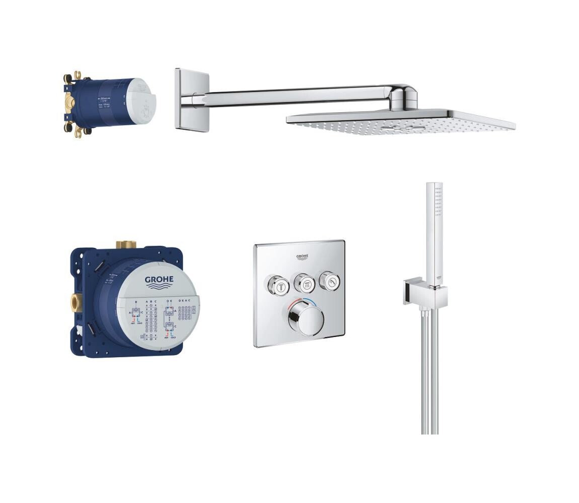 GROHE GROHE 34712000 - Sprchový set SMARTCONTROL 310 × 310 mm lesklý chrom