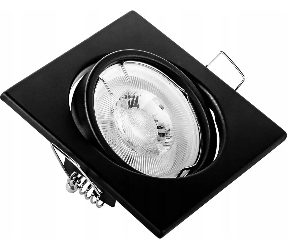 Podhledové svítidlo 1xGU10/MR16/10W/230V 9x9 cm černá