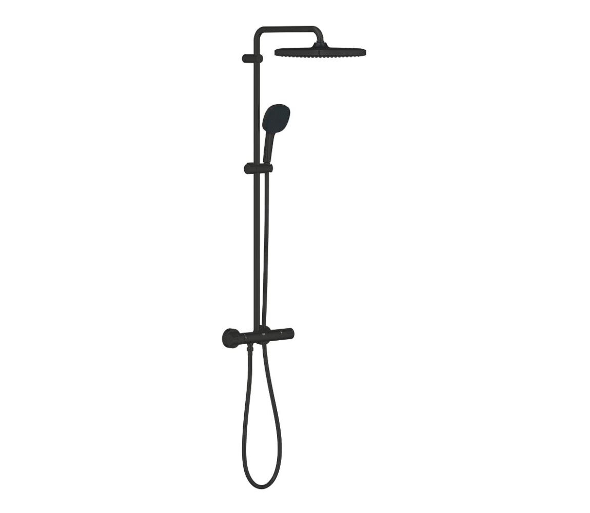 GROHE GROHE 266962431 - Sprchový systém VITALIO COMFORT 250 250 × 250 mm černá