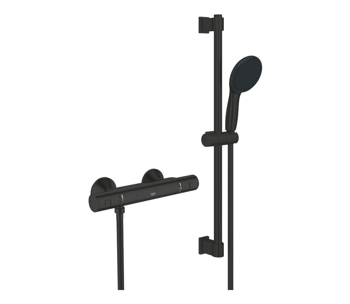 GROHE GROHE 345972431 -Termostatická sprchová baterie PRECISION START 12” 60 cm černá