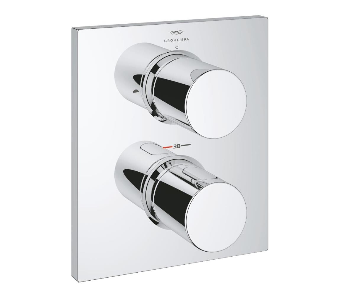 GROHE GROHE 27618000 - Termostatická krytka GROHTHERM F lesklý chrom