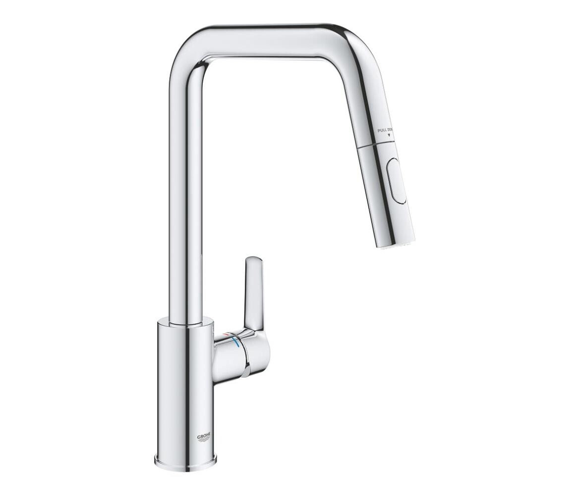 GROHE GROHE 30631000 - Dřezová baterie QUICKFIX START 362 mm lesklý chrom