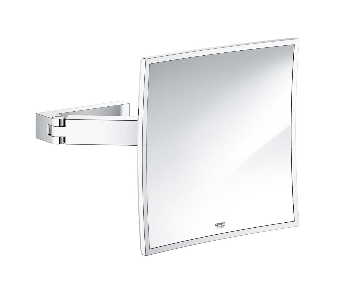 GROHE GROHE 40808000 - Kosmetické zrcátko SELECTION CUBE 22,3 × 22,3 cm lesklý chrom