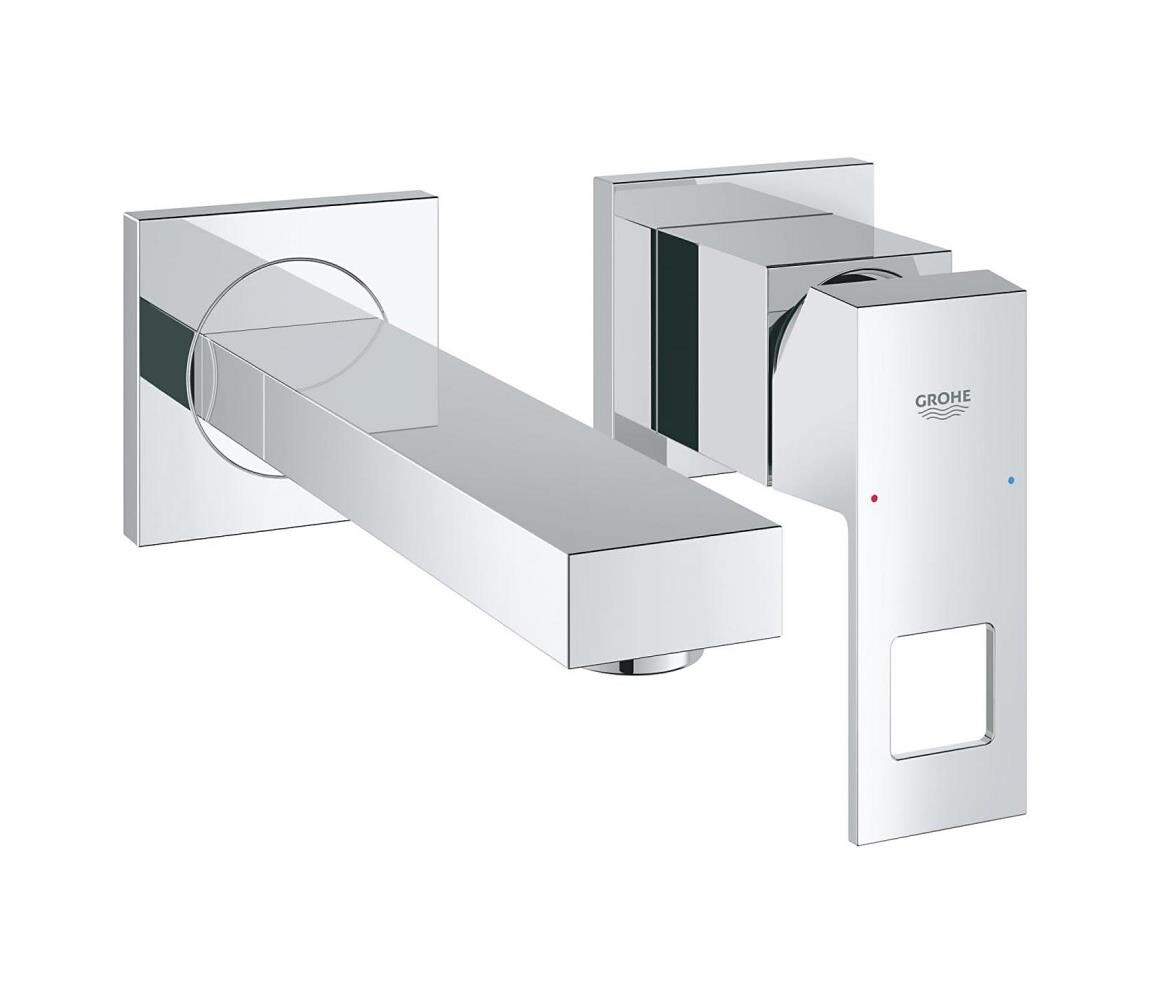 GROHE GROHE 19895000 - Umyvadlová dvouotvorová baterie EUROCUBE 171 mm lesklý chrom