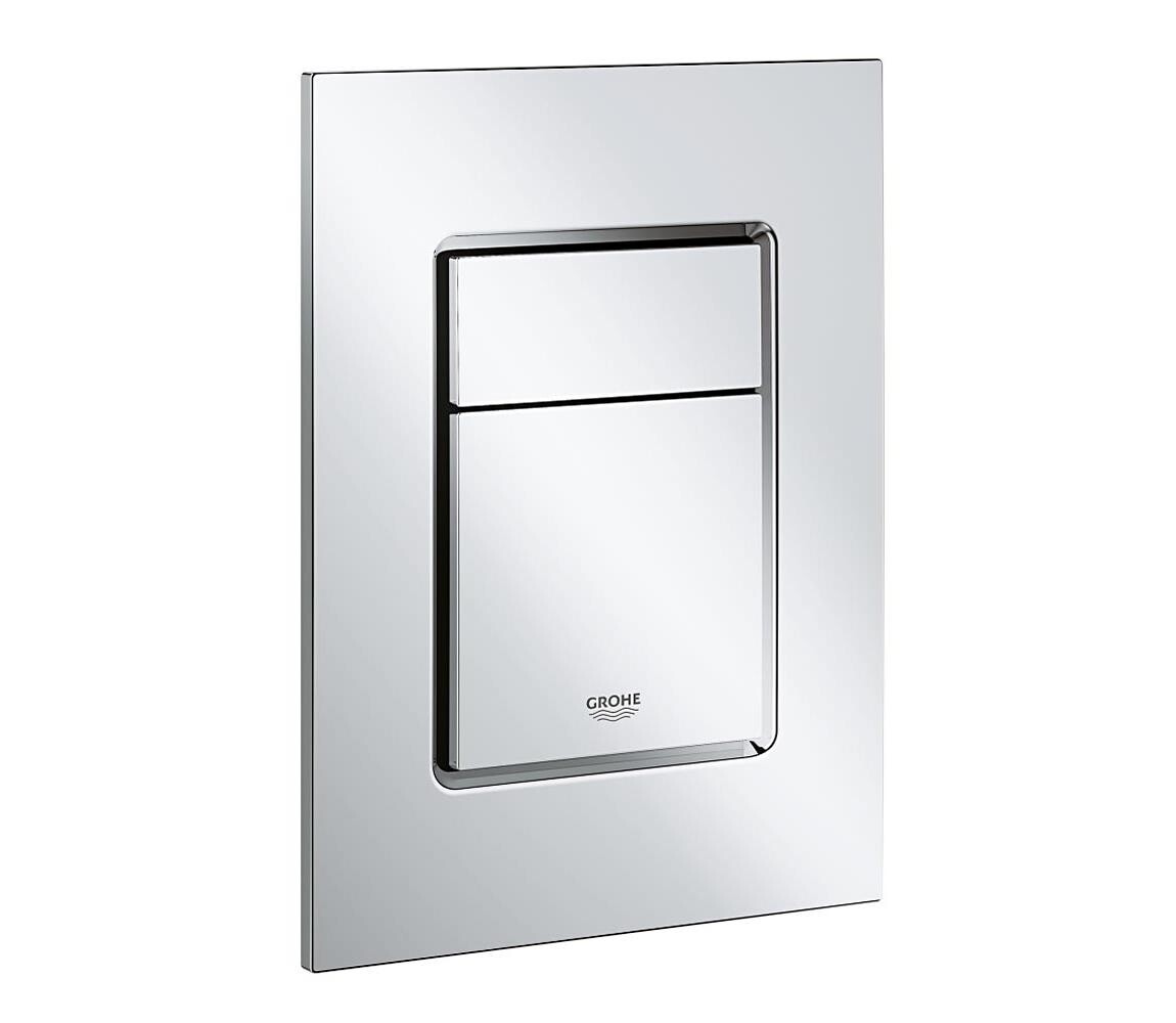 GROHE GROHE 37535000 - Splachovací tlačítko SKATE COSMOPOLITAN S 130 × 172 mm chrom
