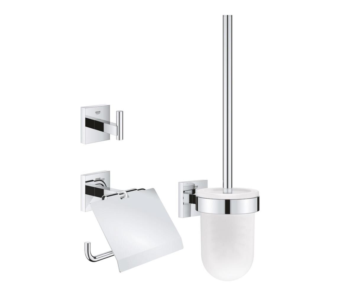 GROHE GROHE 41123000 - Sada doplňků pro toaletu 3 v 1 lesklý chrom