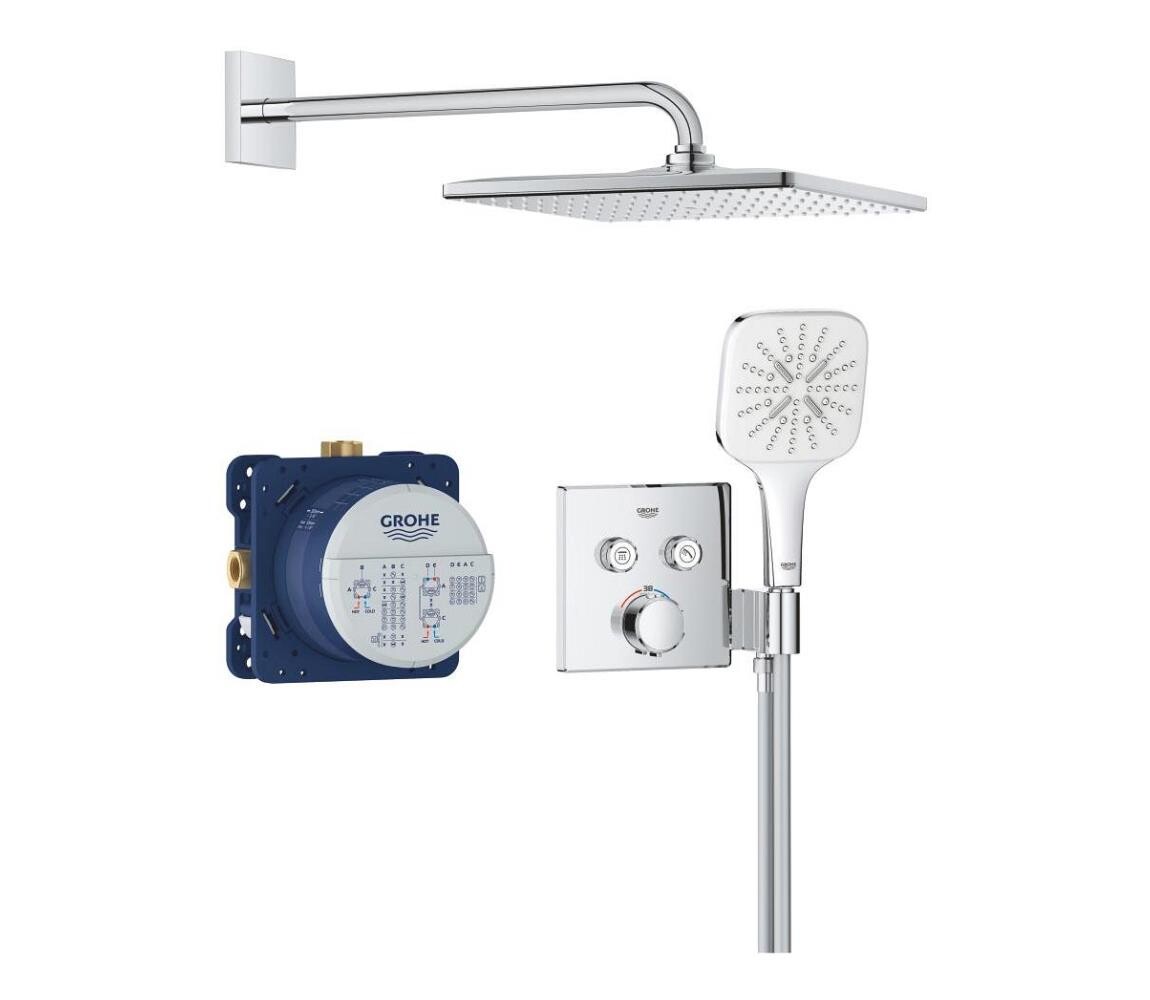 GROHE GROHE 34876000 - Sprchový systém PRECISION SMARTCONTROL 310 × 310 mm chrom