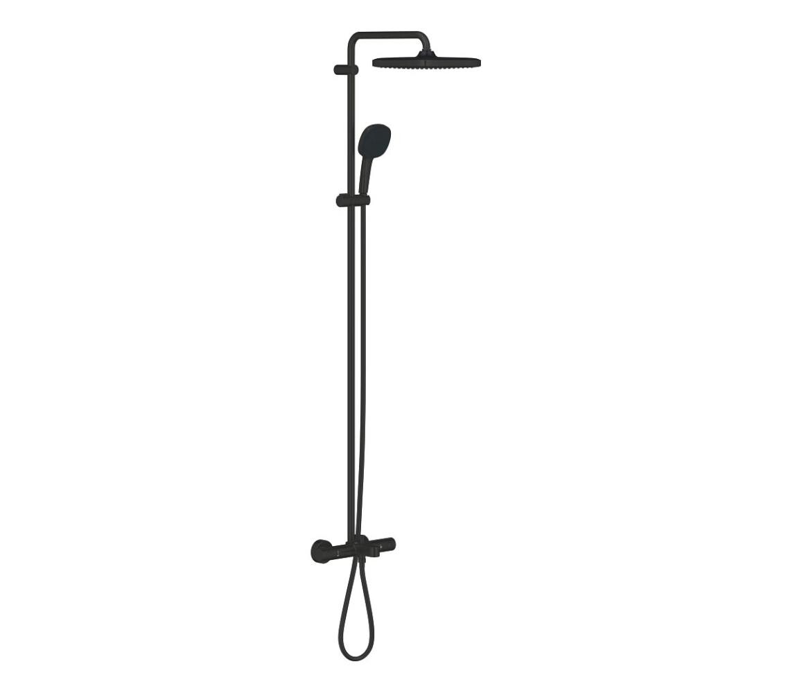 GROHE GROHE 269842431 - Sprchový systém VITALIO COMFORT 250 250 × 250 mm černá