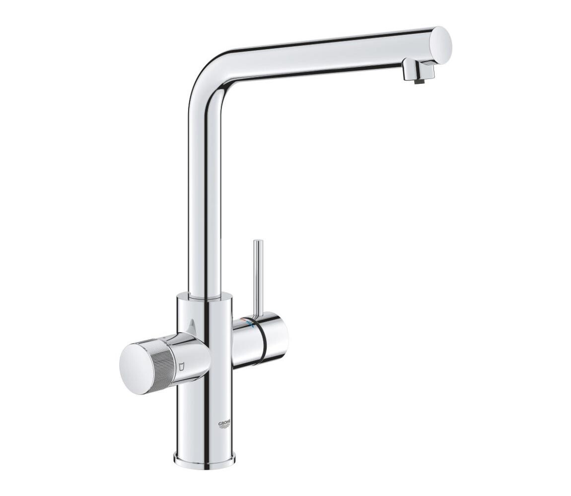 GROHE GROHE 30600000 - Dřezová baterie BLUE PURE L-výpusť lesklý chrom