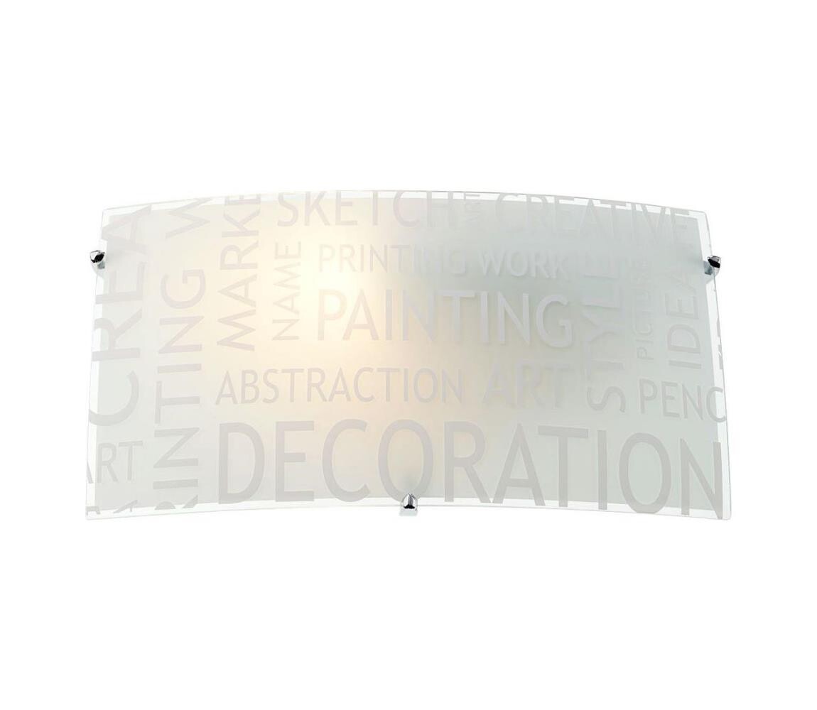 Redo Redo 05-816 - Nástěnné svítidlo NOTES 1xE27/42W/230V bílá