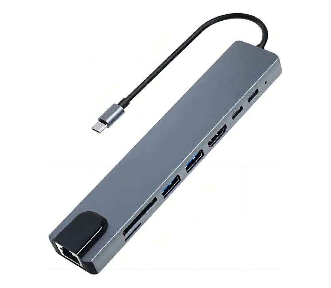Aligator Aligator AHUB001 - USB-C hub 8v1