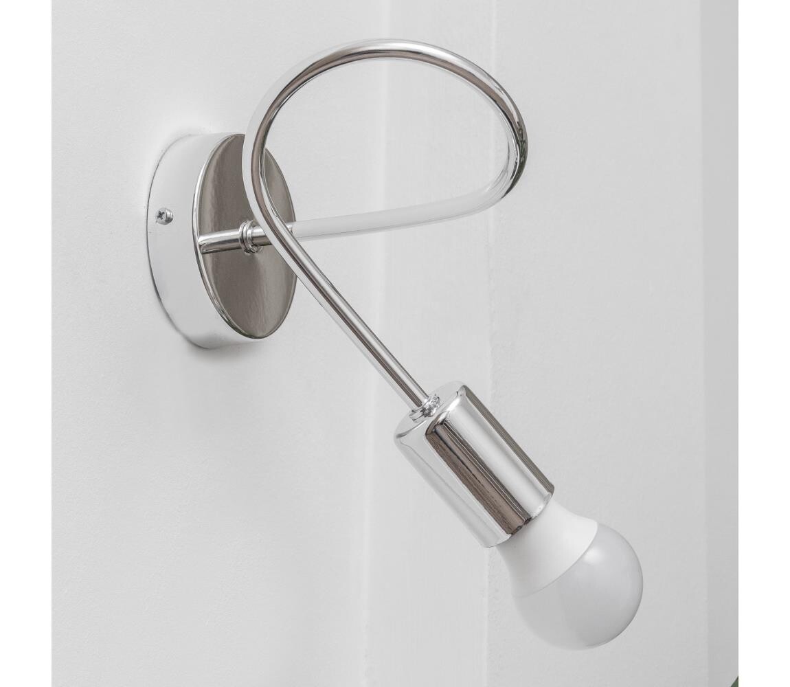 Nástěnné svítidlo OXFORD 1xE27/15W/230V lesklý chrom